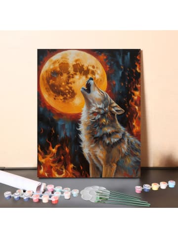 ARTNANAS DIY Malen nach Zahlen Set-"Werwolf" 