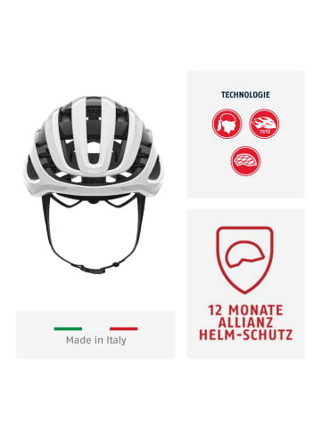 ABUS Fahrradhelm AirBreaker in polar white