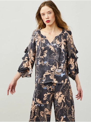 Odd Molly Shirt Riley in ASPHALT