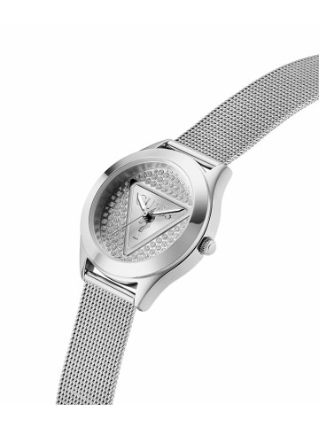 Guess Analoguhr für Damen in silber