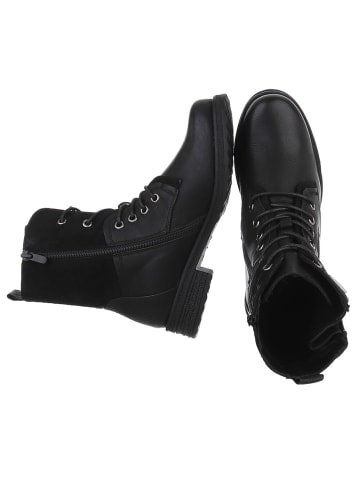 Ital-Design Stiefelette in Schwarz