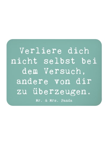 Mr. & Mrs. Panda magnet Spruch Selbstzweifel vermeiden mit Spruch in Meeresbrise