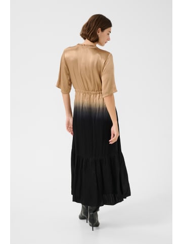 CULTURE Kleid CUberry Relaxed fit in Tannin/Black