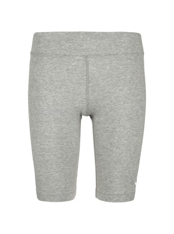 Nike Sportswear Leggings Essential Biker in grau / weiß