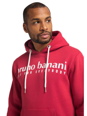 Bruno Banani Hoodie ohne Reißverschluss YOUNG in Rot
