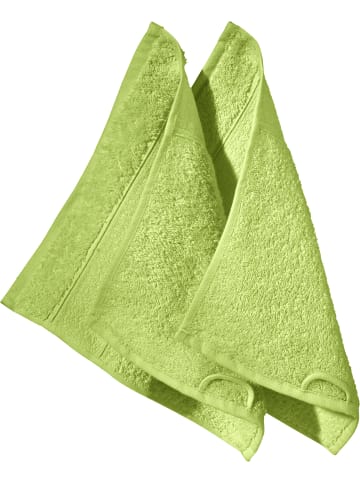 Erwin Müller Frottier Seiftuch 2er-Pack Karlsruhe in apfelgrün