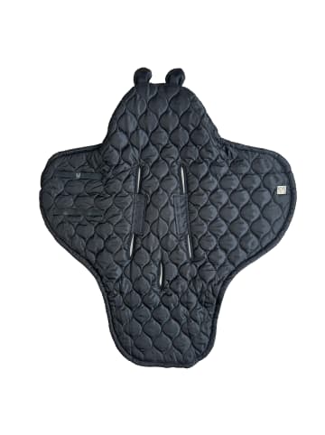 Kaiser Naturfellprodukte Babyschalenwrap Recy Small black/cream