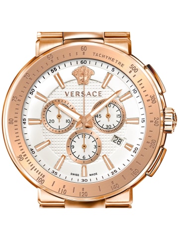 Versace Schweizer Uhr Mystique Sport in rosegold