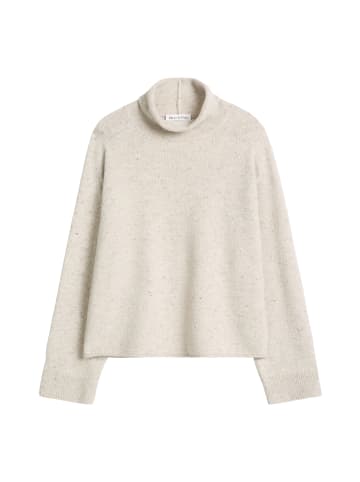 Marc O'Polo Tweed-Pullover regular in Light Beige