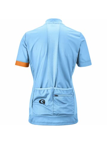 Gonso Bikeshirt-1/2-FZ Careser in Hellblau