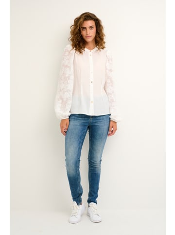 CULTURE Langarm - Hemd CUasmine Relaxed fit in Spring Gardenia