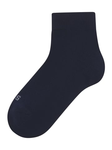 H.I.S Kurzsocken in 2x grün meliert, 2x grün, 2x dunkelmarine