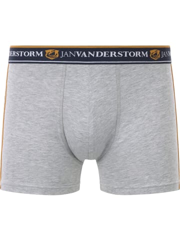 Jan Vanderstorm 2er Pack Retropants JORDEBALD in grau