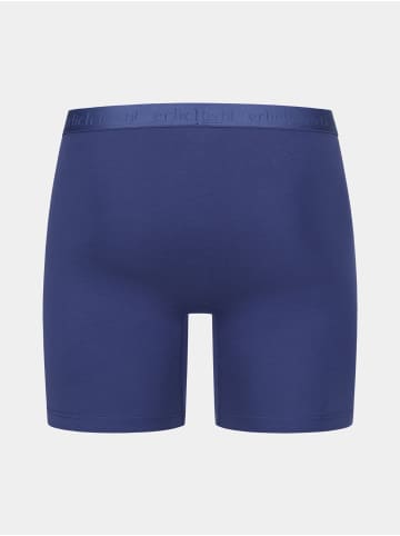 Erlich Textil  CASUAL COTTON LANGE PANTS in nachtblau