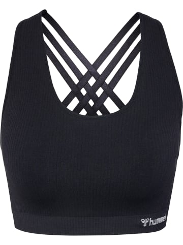 Hummel Hummel Top Hmlmt Yoga Damen Atmungsaktiv Feuchtigkeitsabsorbierenden Nahtlosen in BLACK