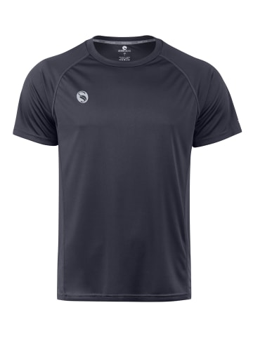 Stark Soul® Sportshirt, Kurzarm Trainingsshirt in Grau