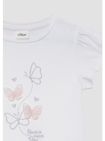 s.Oliver T-Shirt in 01D2_weiß