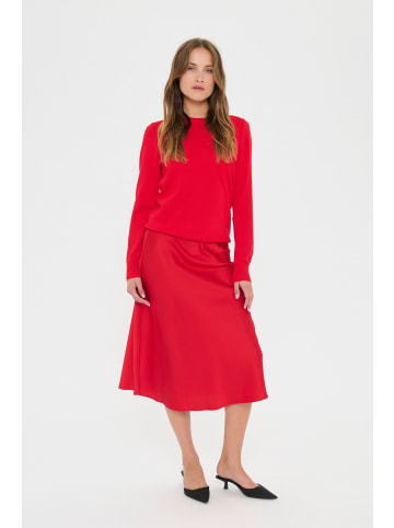 SAINT TROPEZ Rock LodisaSZ Gerade Passform in Chinese Red