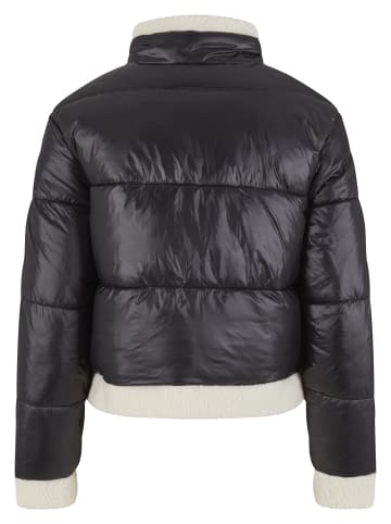Urban Classics Outdoor Jacket in black/whitesand