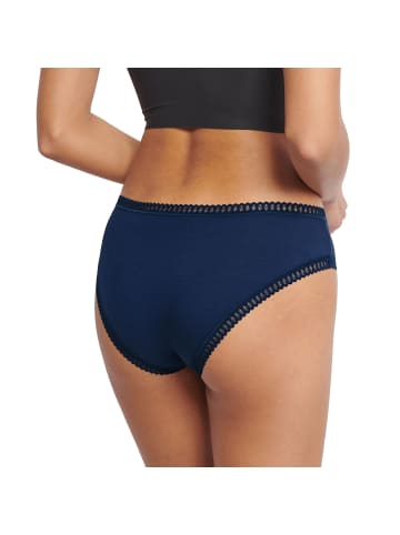 Sloggi Slip 6er Pack in Blau/Schwarz/Rosa