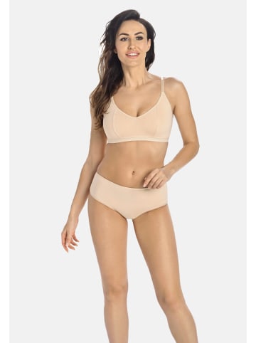 Teyli Damen Slip aus Baumwolle Bianca in beige