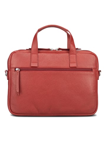 Jost Vika Laptoptasche Leder 34 cm red