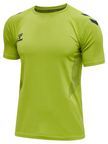 Hummel Hummel Jersey S/S Hmllead Multisport Erwachsene Dehnbarem Nahtlosen in LIME PUNCH