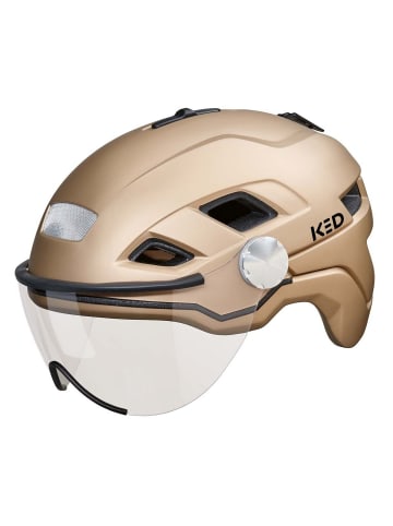 KED Fahrradhelm B-Vis X-Lite in gold