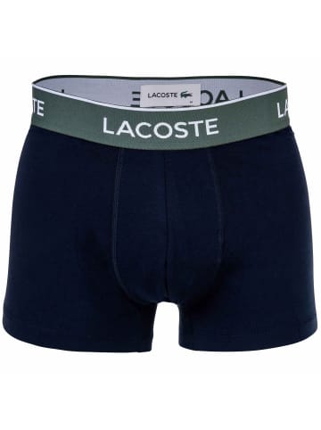 Lacoste Boxershort 3er Pack in Dunkelblau/Orange/Grün/Pink