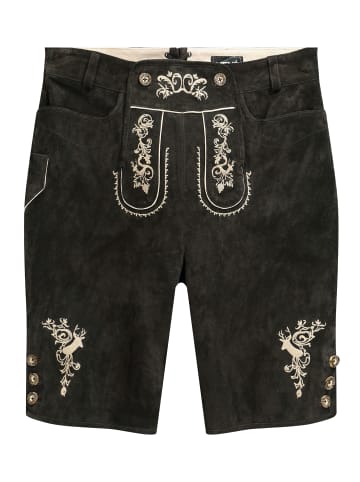 Men Plus Lederhose in braun