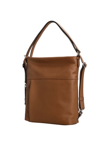 PICARD Pure - Rucksack 34 cm (schwarz) in cognac