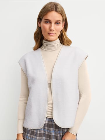 Calida Damen Gilet aus Baumwolle mit offenem Schnitt in Charm Creme