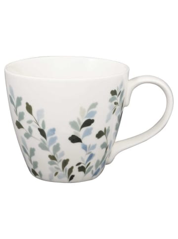 Greengate Becher JOLINA Weiß mit Blatt-Muster