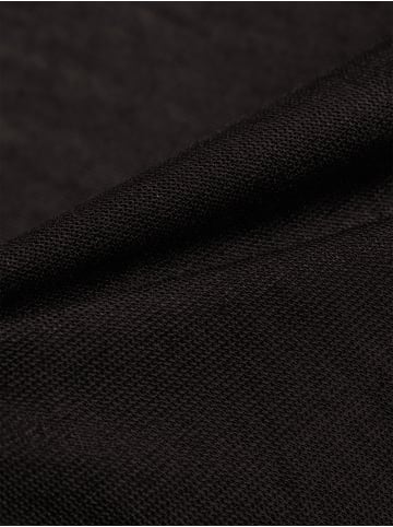 comma Langarmshirt in schwarz