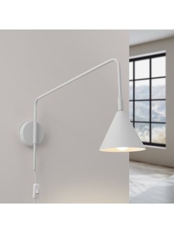 Nice Lamps Wandlampe ZYLO 1 white H 30 cm