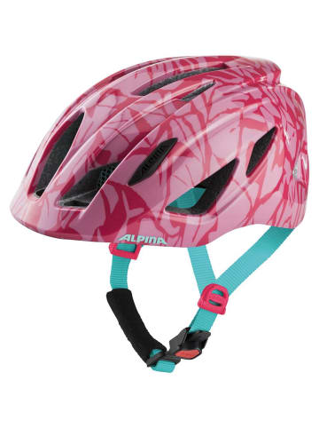 Alpina bicycle Kinderhelm Pico in pink sparkel glänzend