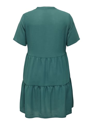 ONLY Carmakoma Kleid in Deep Teal
