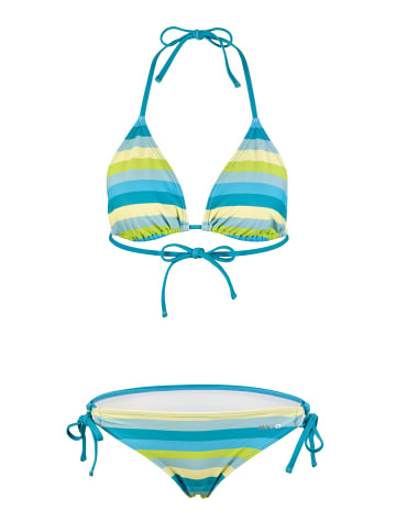 BECO the world of aquasports Bikini Fresh Stripes in grün