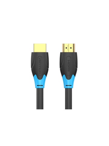 Wisam® Kabel HDMI 2.0 - 4K 60Hz, PVC, Aluminium 2m HDMI-Kabel (schwarz)