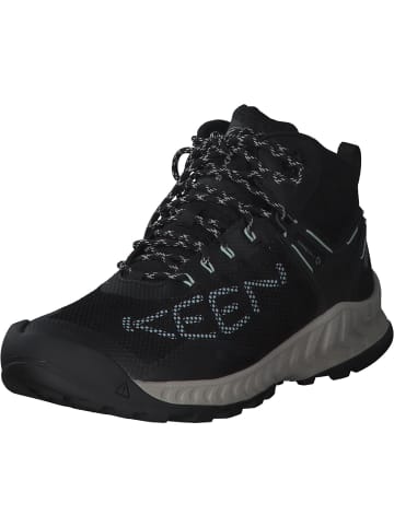 Keen Wanderstiefel in black/blue glass