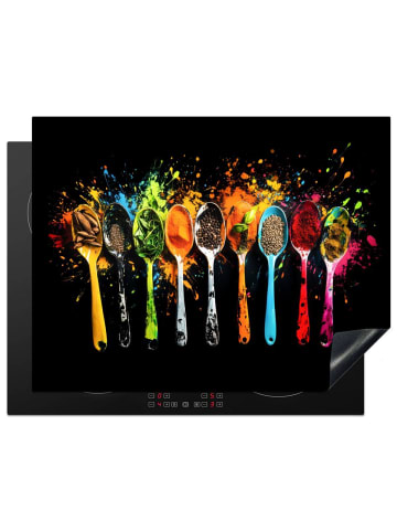 KitchenYeah Herdabdeckplatte Löffel Kräuter