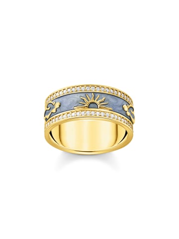 Thomas Sabo Ring in gold, blau