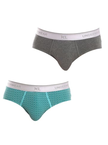 Kisses and Love 2er-Set: Slip in Green