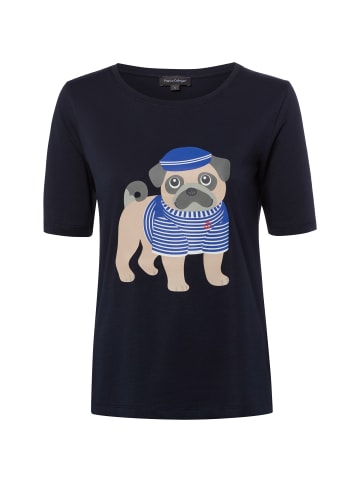 Franco Callegari T-Shirt in marine mehrfarbig