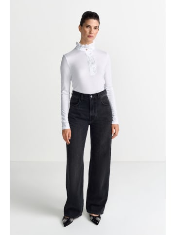 Rich & Royal Shirt Mat Mix in weiß