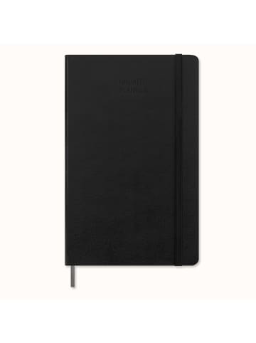 Moleskine Undatierter Wochen Notizkalender in Schwarz