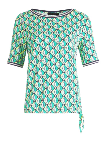 Betty Barclay Casual-Shirt mit Tunnelzug in Green/Blue