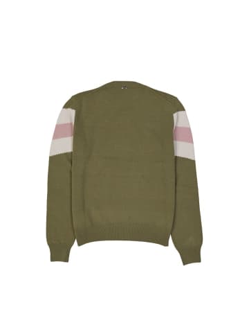 Herno Zweifarbig Wolle Sweatshirt