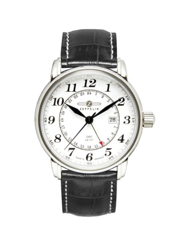 Zeppelin Armbanduhr LZ127 Graf Zeppelin in weiß