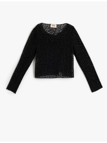 KOTON Bluse in Schwarz